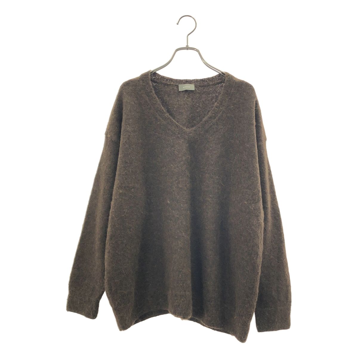 WIRROW / ウィロウ | Alpaca wool V-neck knit pullover アルパカ 