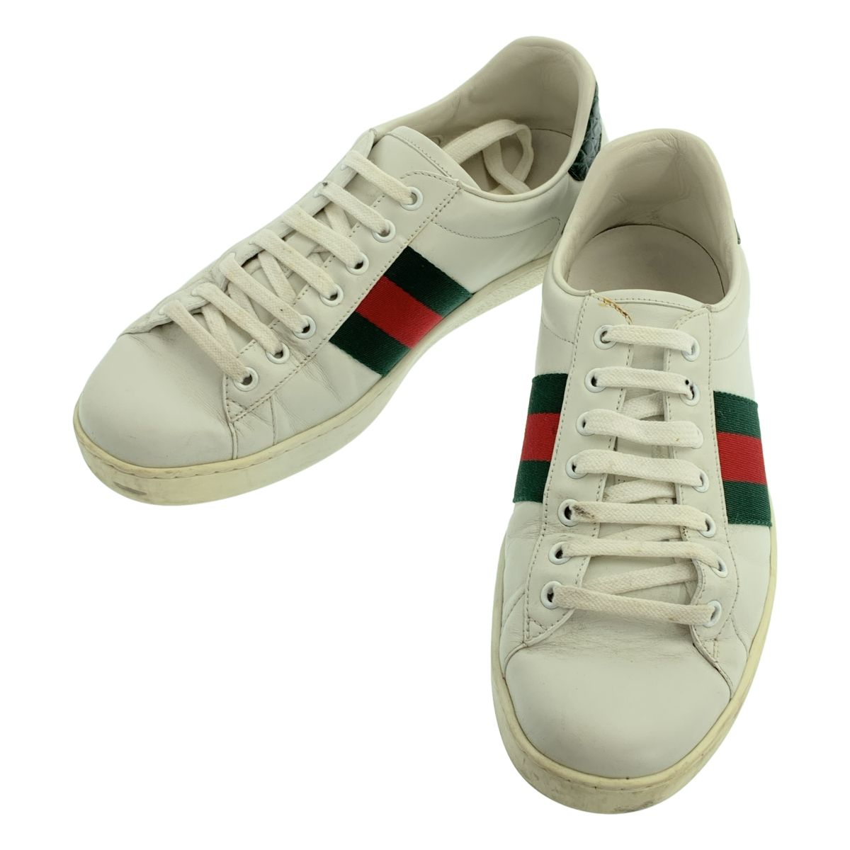 GUCCI / グッチ | ACE / エース シェリーライン レザー スニーカー 