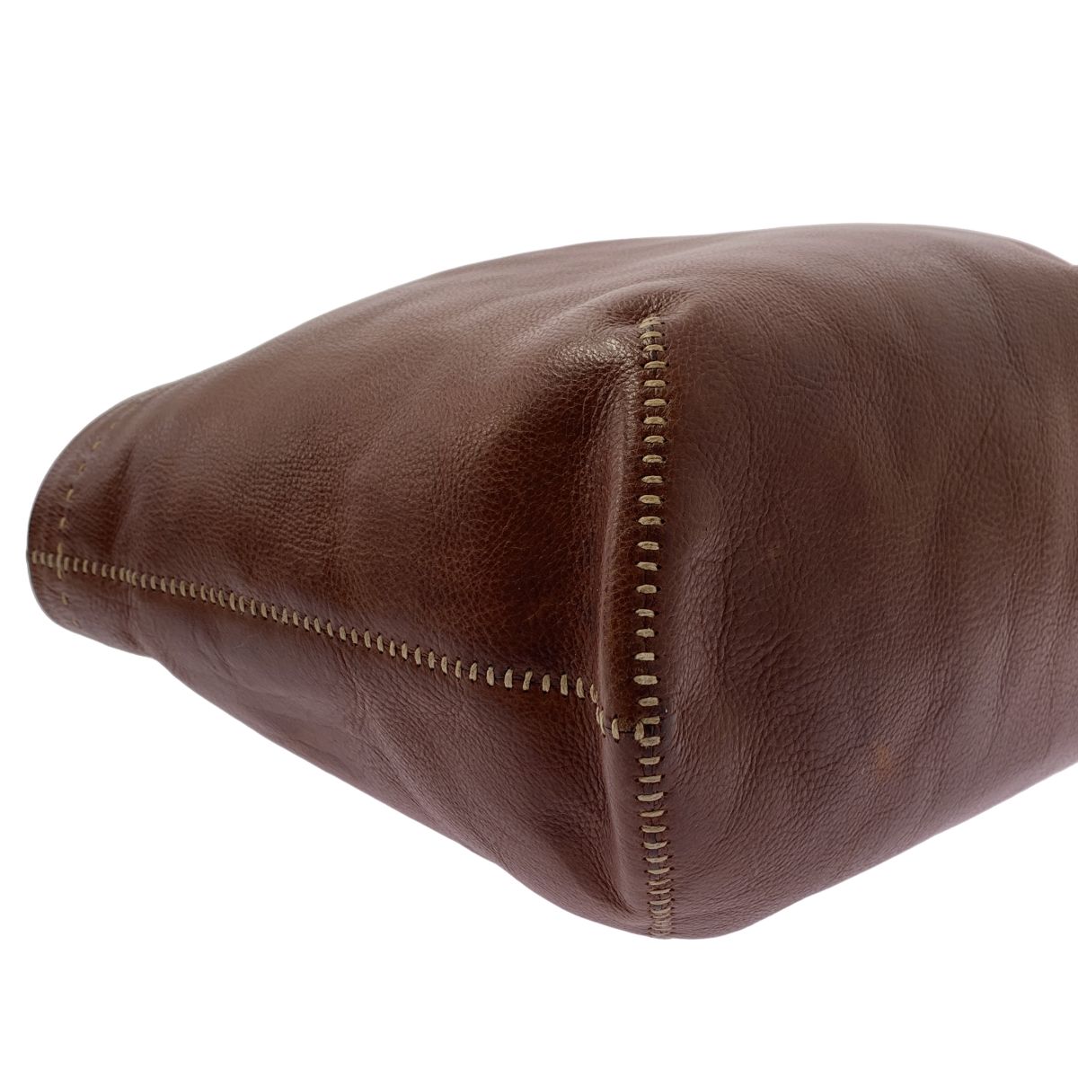 美品】 Henry Cuir / アンリークイール | レザー ステッチ トート