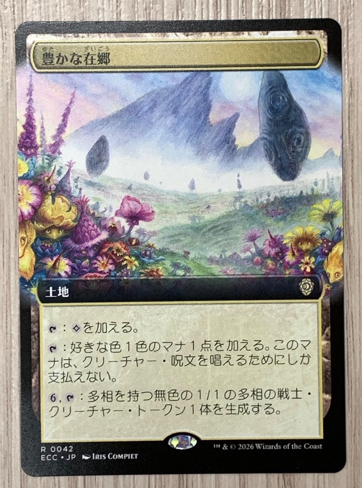 MTG 豊かな在郷　2枚 マジック・ザ・ギャザリング 豊かな在郷 R 0042 ECC 2枚セット - メルカリ