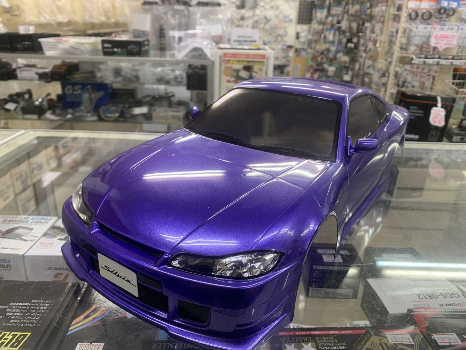 タミヤ 1/10 ニスモ COPPERMIX シルビア S15 塗装済みボディ