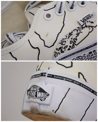 bal original &times; VANS　AUTHENTIC オーセンティック V44CF BAL バル 684481-0001 スニーカー　26㎝