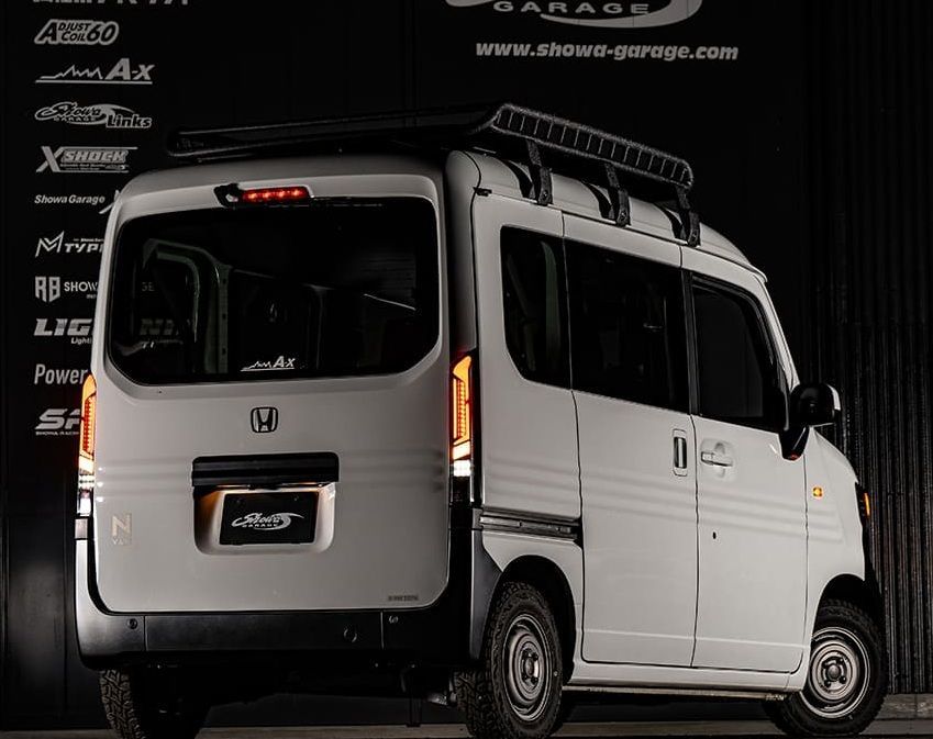 M's】 HONDA N-VAN JJ1 JJ2 Showa GARAGE シーケンシャル付 LED