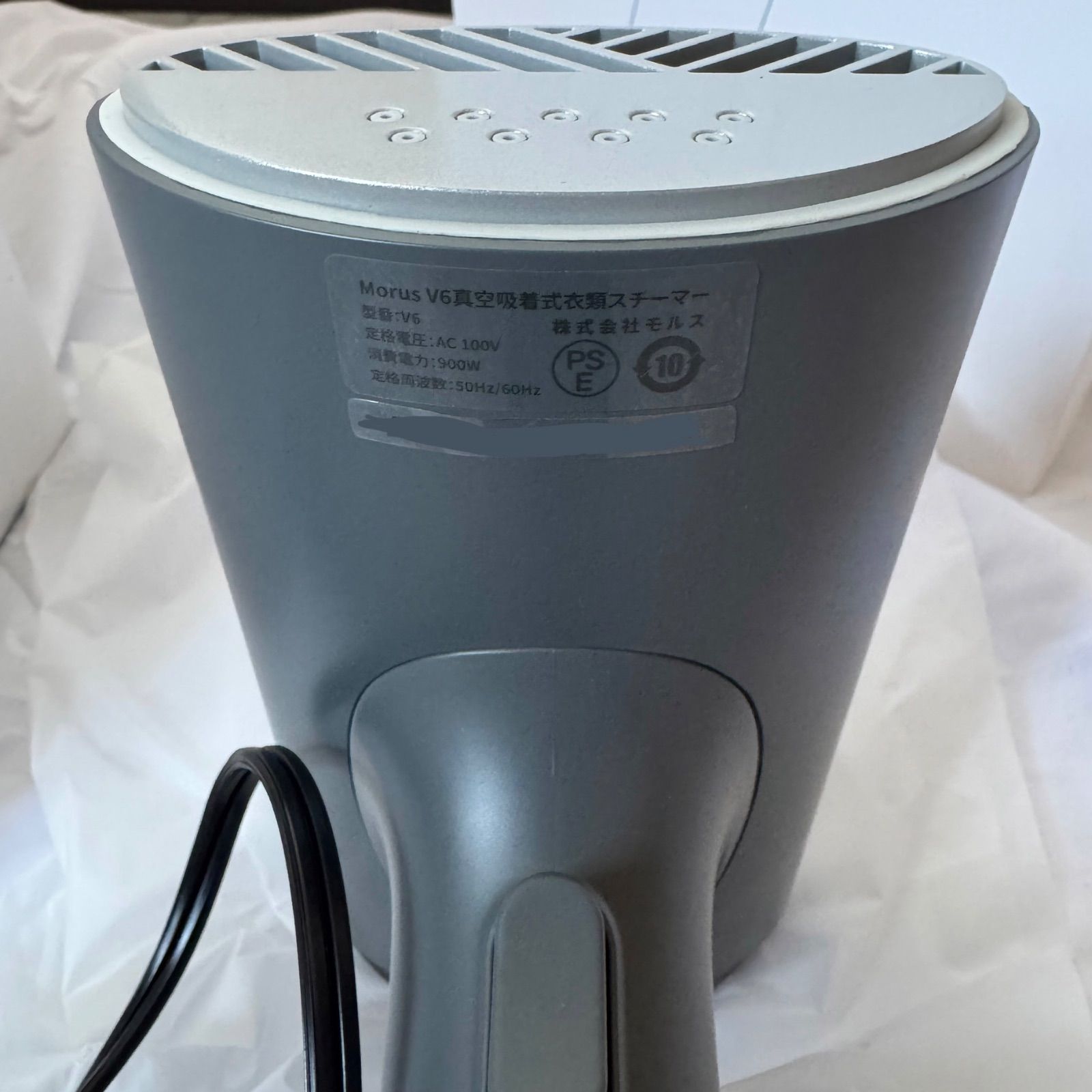 Morus V6 衣類スチーマー スチームアイロン 吸着式 アイロン台いらず 