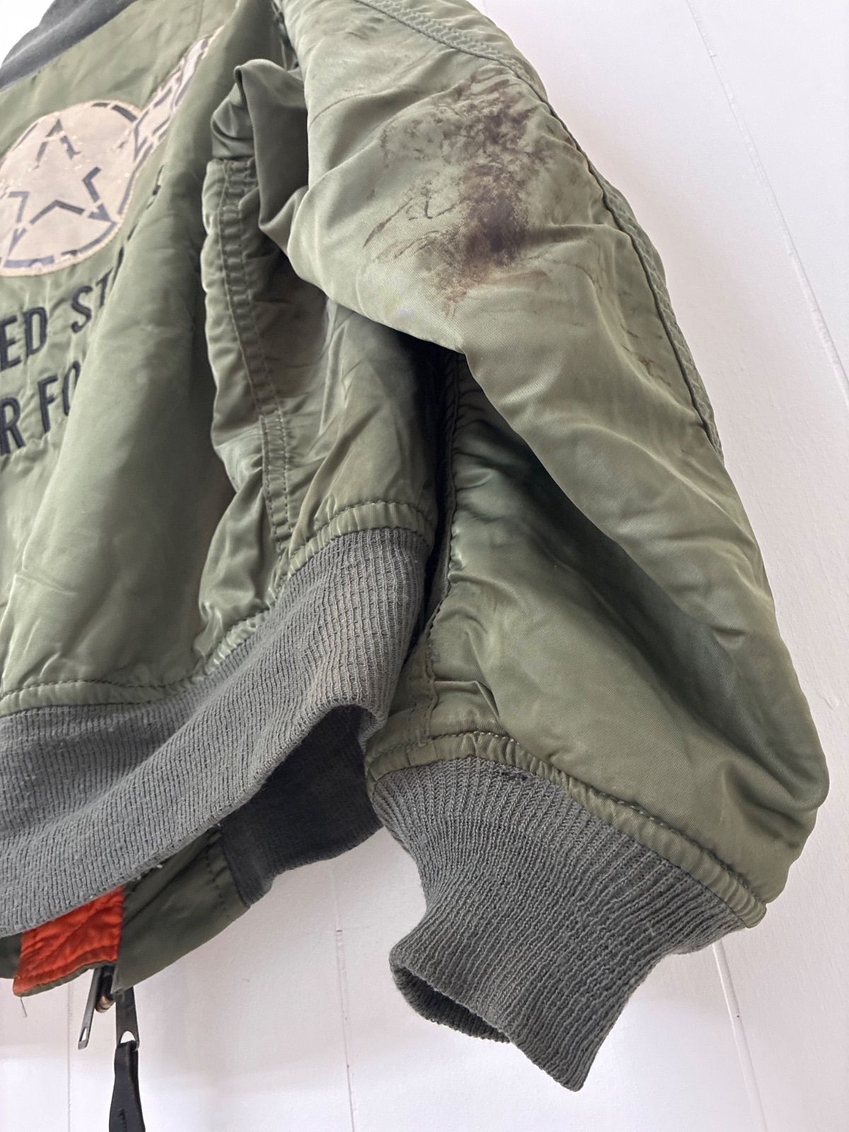 USA製 ALPHA INDUSTRIES ma-1 M 90s 短丈 - メルカリ