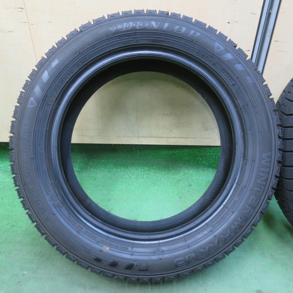 バリ溝！23年！9.5分！2本☆スタッドレス 165/65R15 ダンロップ