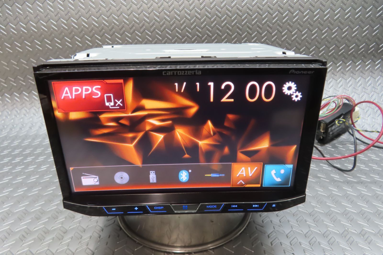 完動品保証付☆W6944/カロッツェリア DVDプレイヤー オーディオ 2DIN