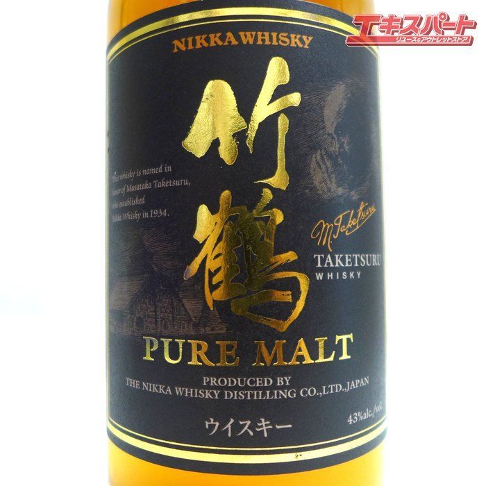 竹鶴ピュアモルト 500ml 43% 未開栓 - メルカリ