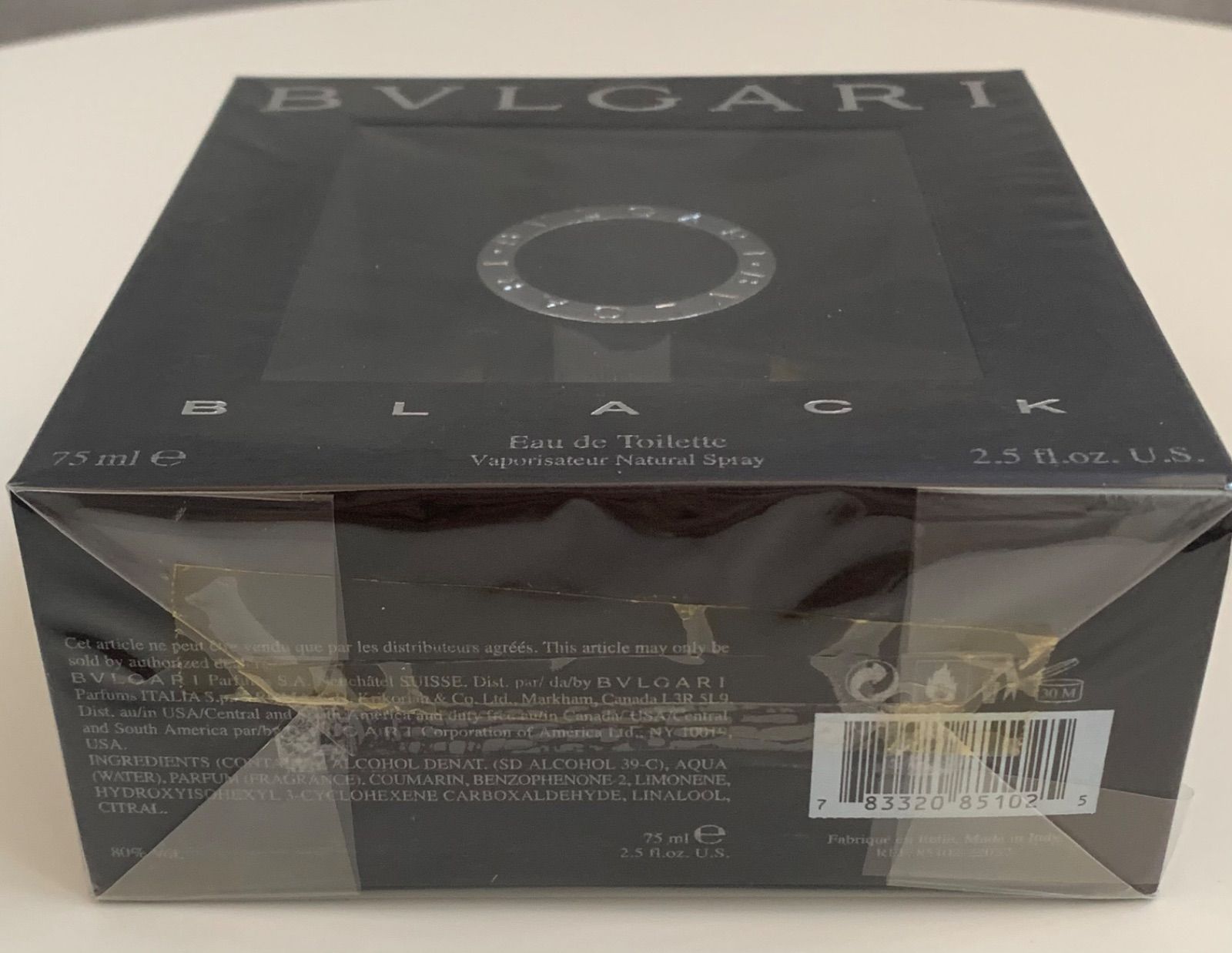 未開封】希少 BVLGARI BLACK ブルガリ ブラック 75ml 香水 - メルカリ