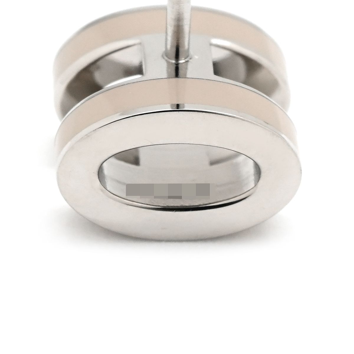 エルメス HERMES ピアス ポップアッシュ Hピアス ミニ メタル エナメル