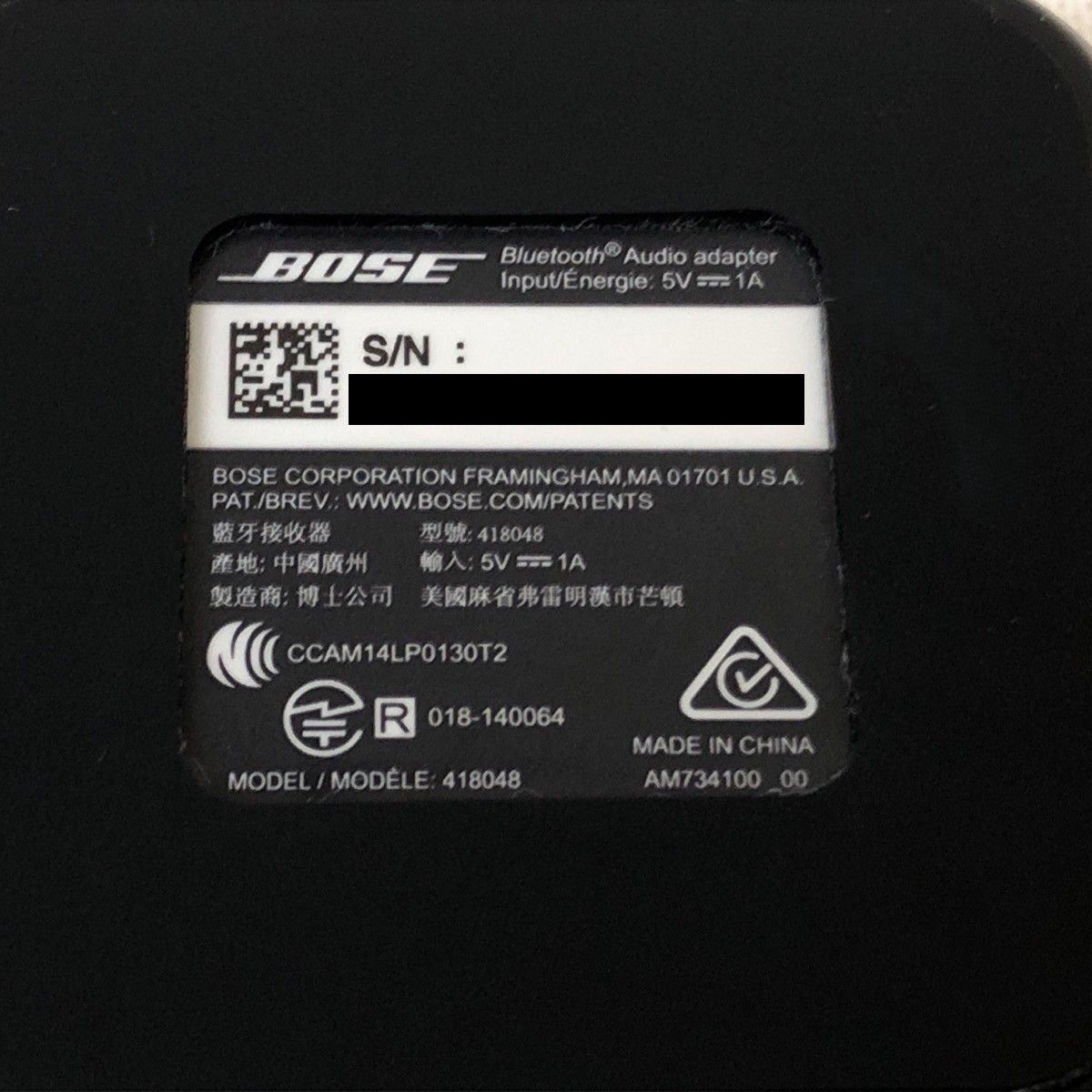 BOSE ボーズ Bluetooth AUDIO ADAPTER ブルートゥース オーディオ