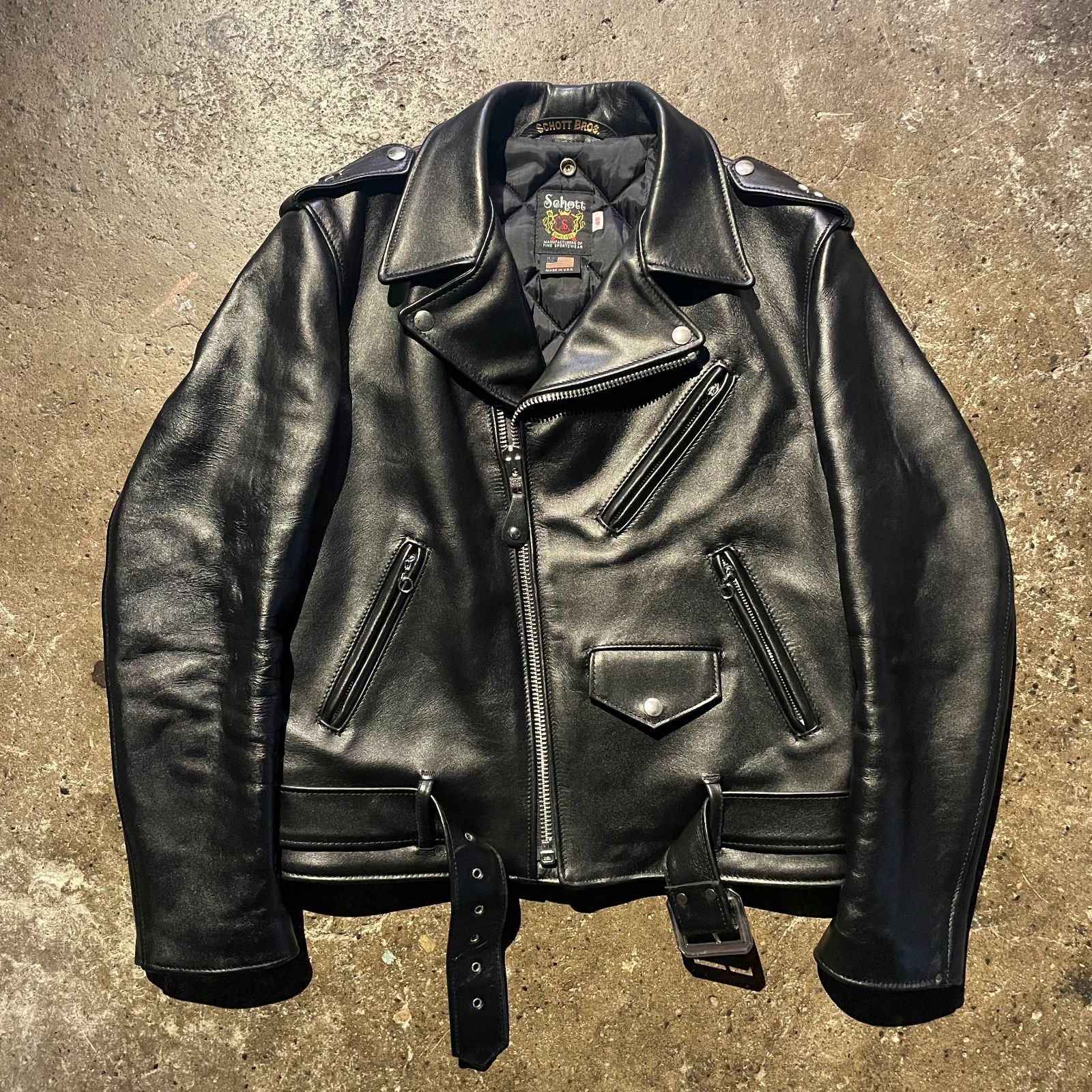 Schott 613US ONESTAR RIDERS ショット ワンスター ライダース ダブル 