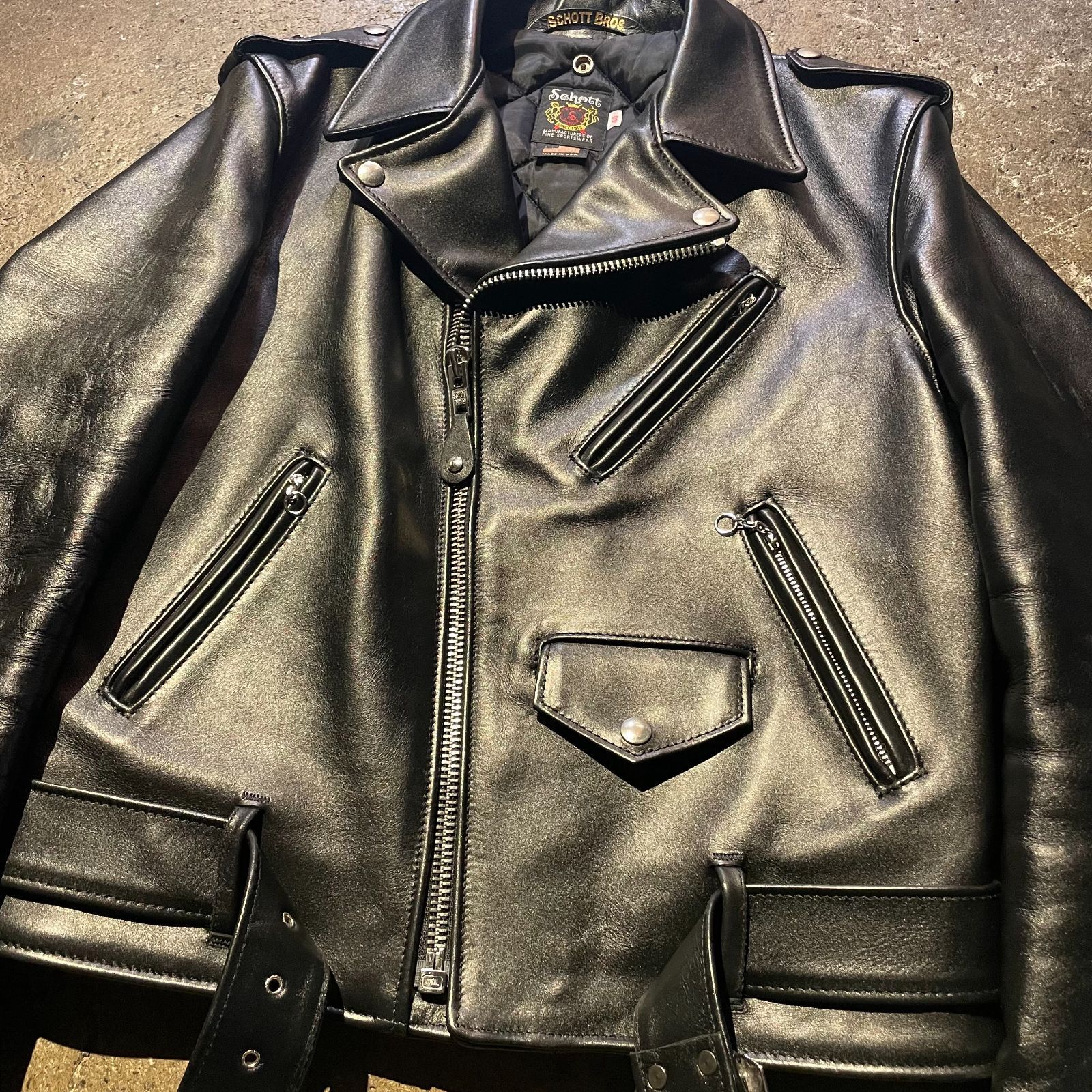Schott 613US ONESTAR RIDERS ショット ワンスター ライダース ダブル 