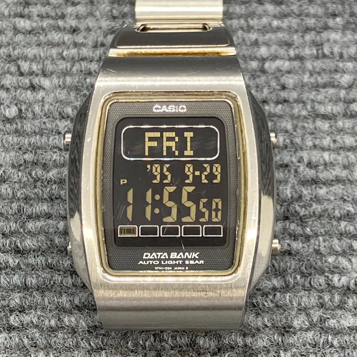 CASIO カシオ 腕時計 稼働品 データバンク DB-100 3289 - メルカリ