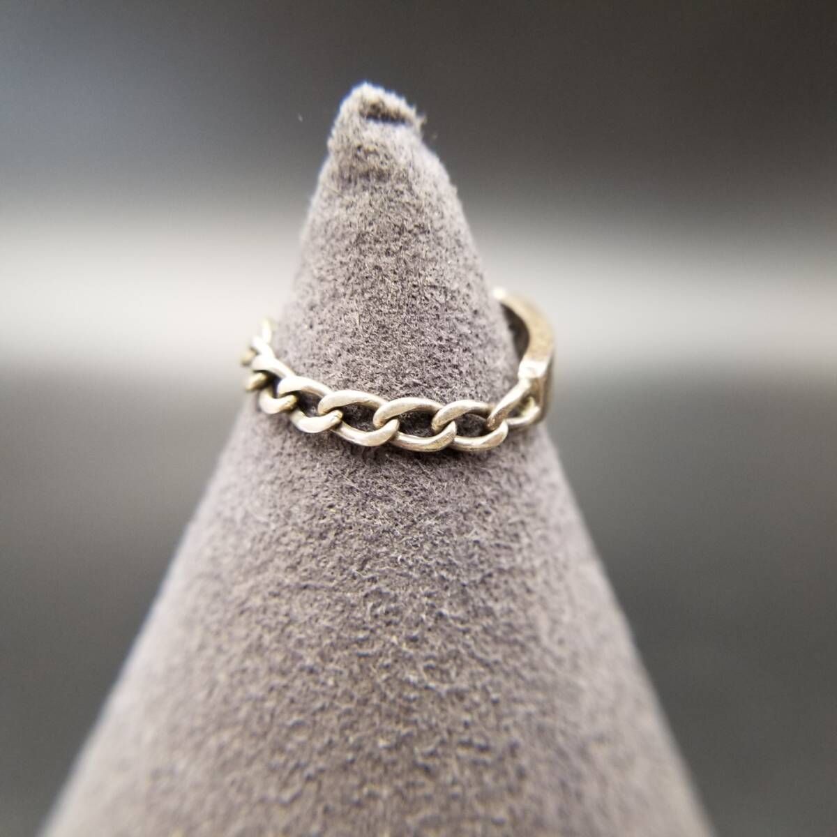 英国 シルバー リング 14.5号 925 ロンドン 1958年 英国 シルバー リング 14.5号 925 ロンドン 1958年