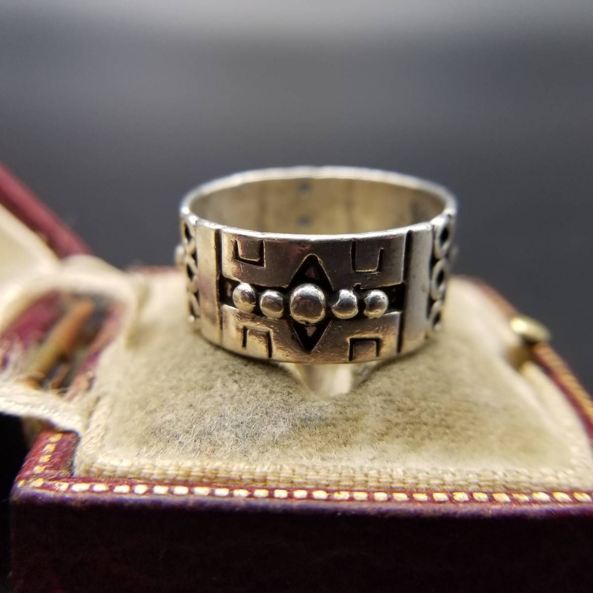 40s~70s MEXICO TAXCO スネーク ヴィンテージ シルバーリング 40s~70s MEXICO TAXCO スネーク ヴィンテージ シルバーリング