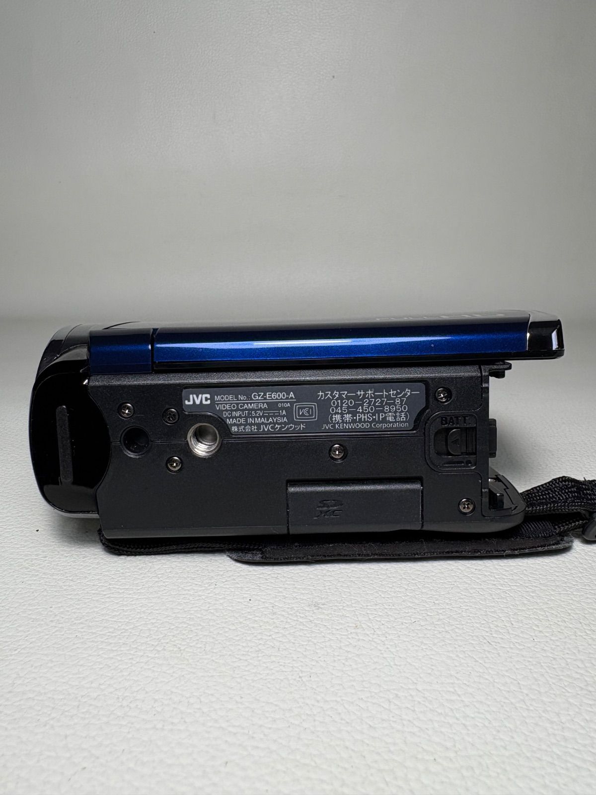 JVC Everio ハイビジョンメモリームービー GZ-E600-A ブルー 【公式通販】