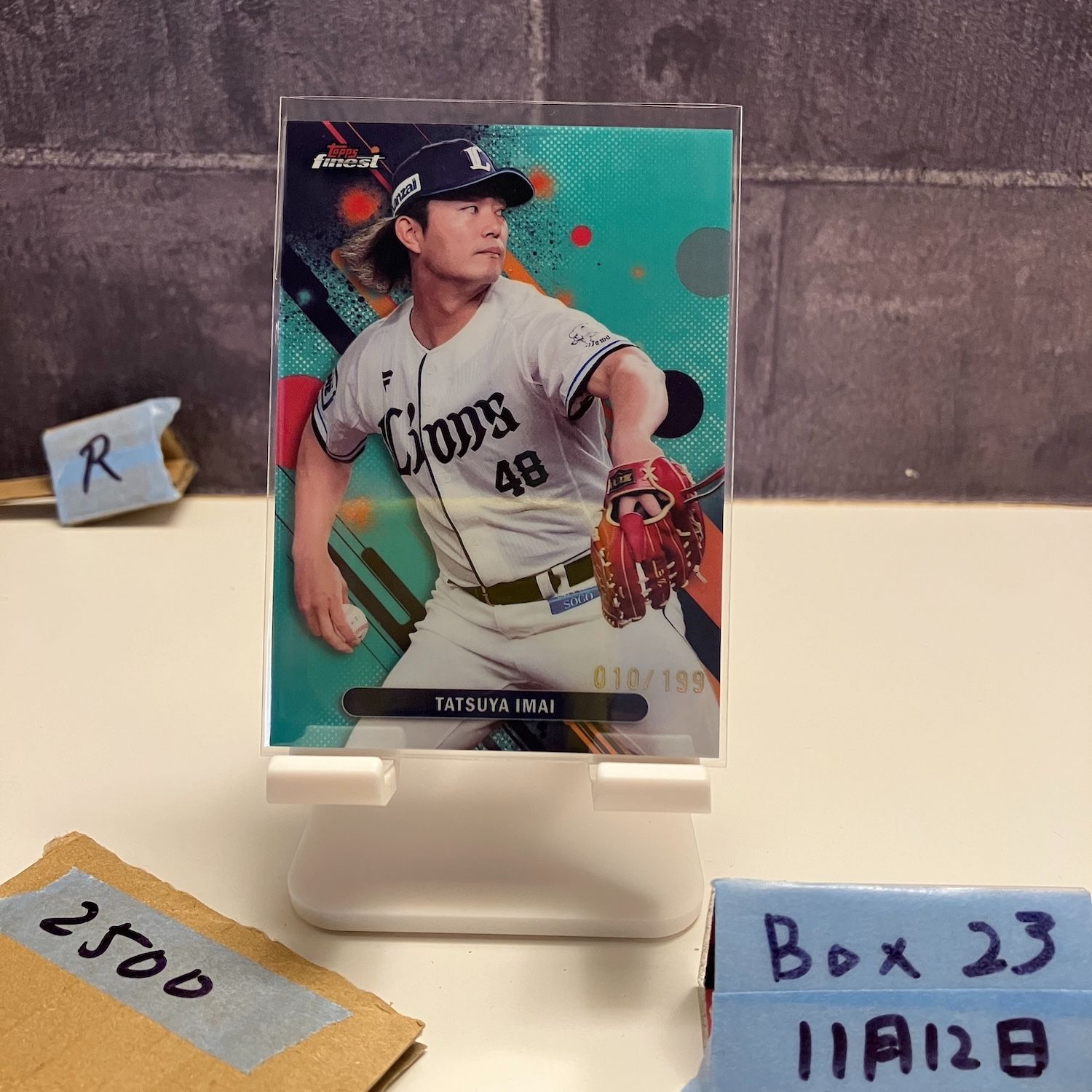 2025 Topps Finest 今井達也 Tatsuya Imai 010/199 埼玉西武ライオンズ