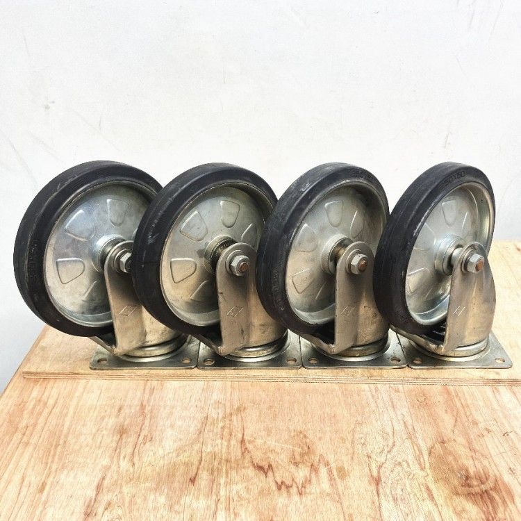 nansin|ナンシン φ セット 自在キャスター ゴム車輪