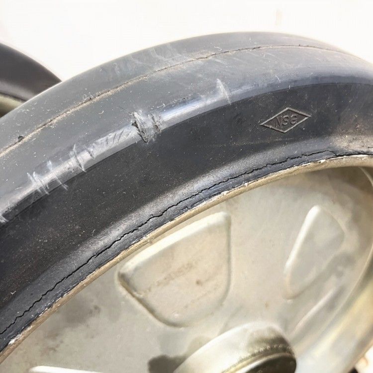 nansin ナンシン φ250 50 セット 自在キャスター ゴム車輪