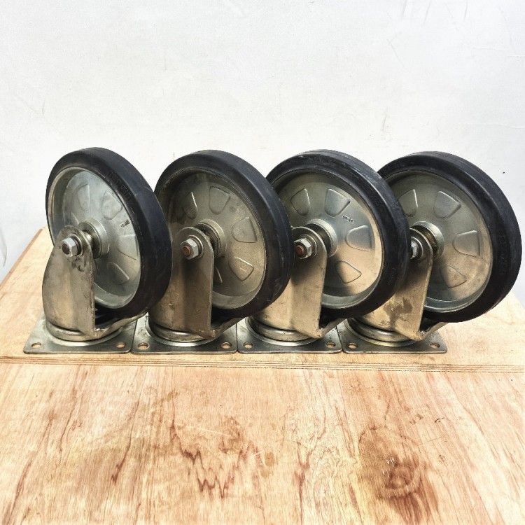 nansin ナンシン φ250 50 セット 自在キャスター ゴム車輪