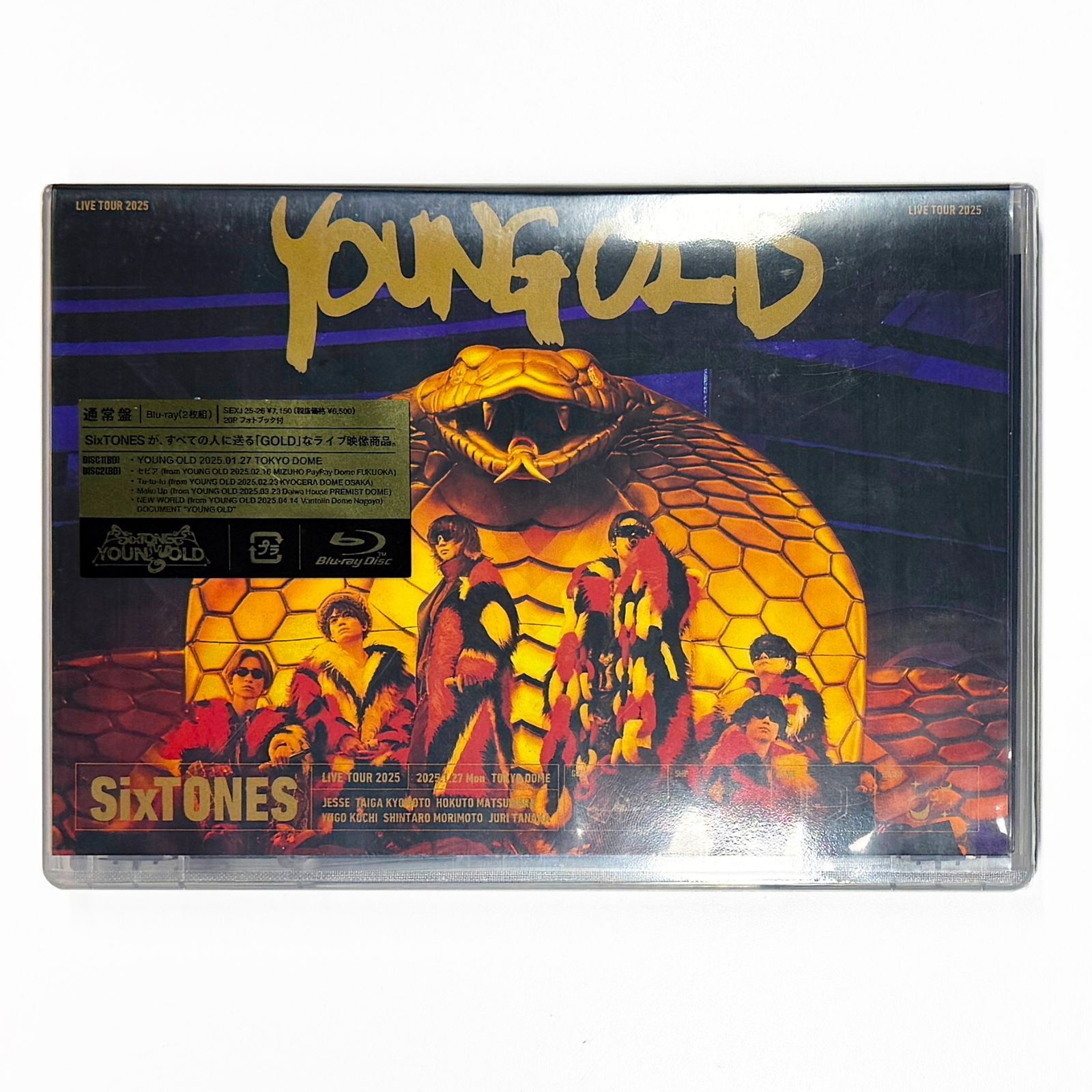 SixTONES YOUNG OLD LIVE 通常盤 DVD / Blu-ray ty~ - メルカリ