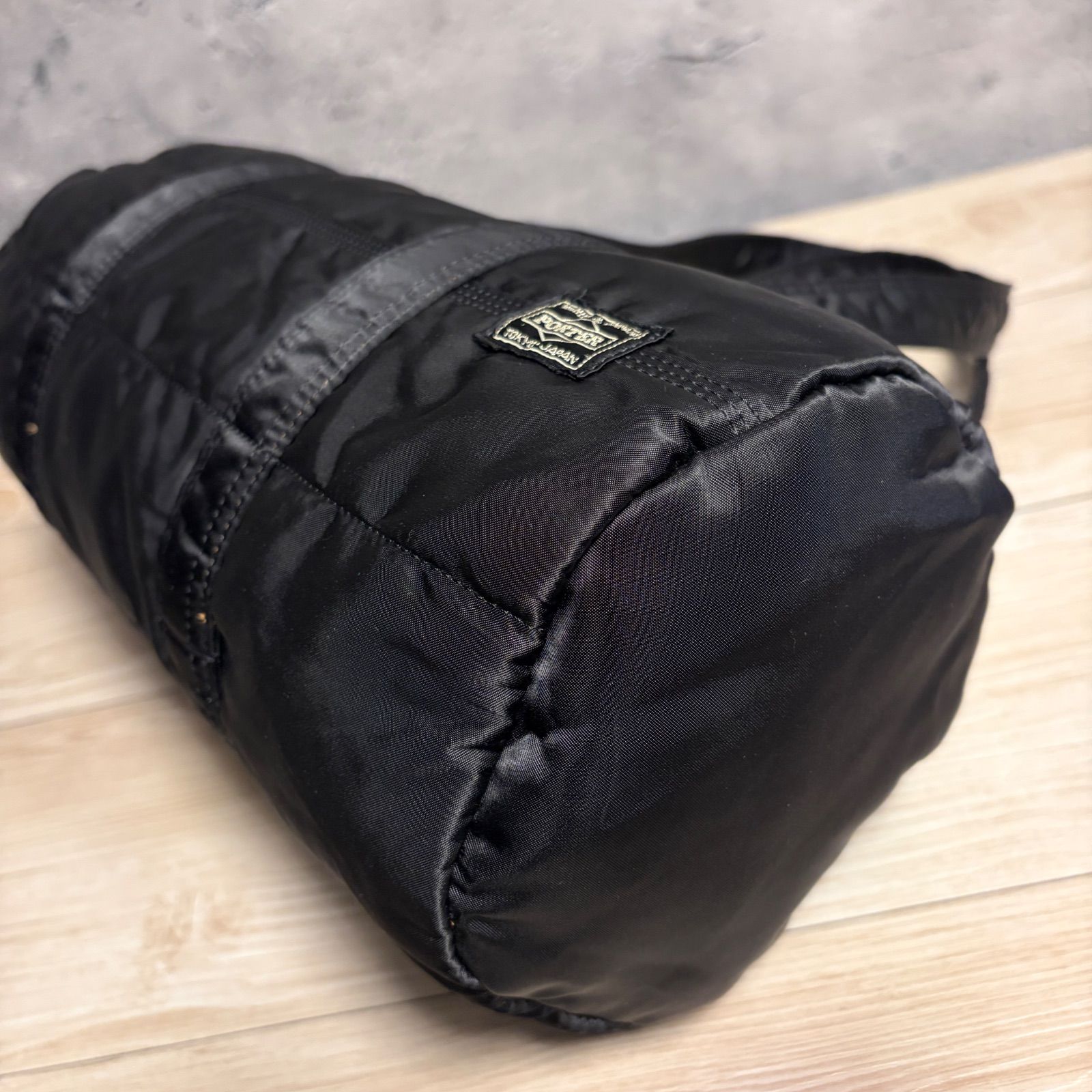 PORTER TANKER ミニボストンバッグ L ブラック ポーター タンカー