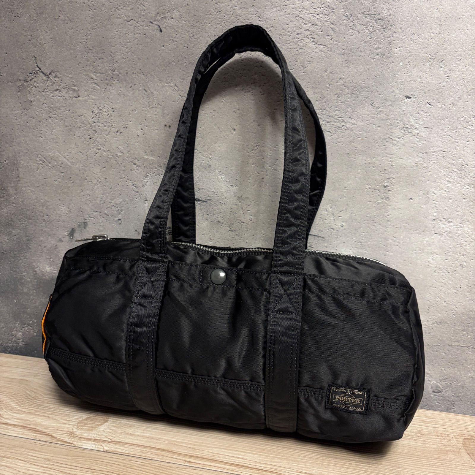 【中古品】PORTER TANKER ポーター　タンカー　ミニボストンバッグ PORTER TANKER ミニボストンバッグ L ブラック ポーター タンカー