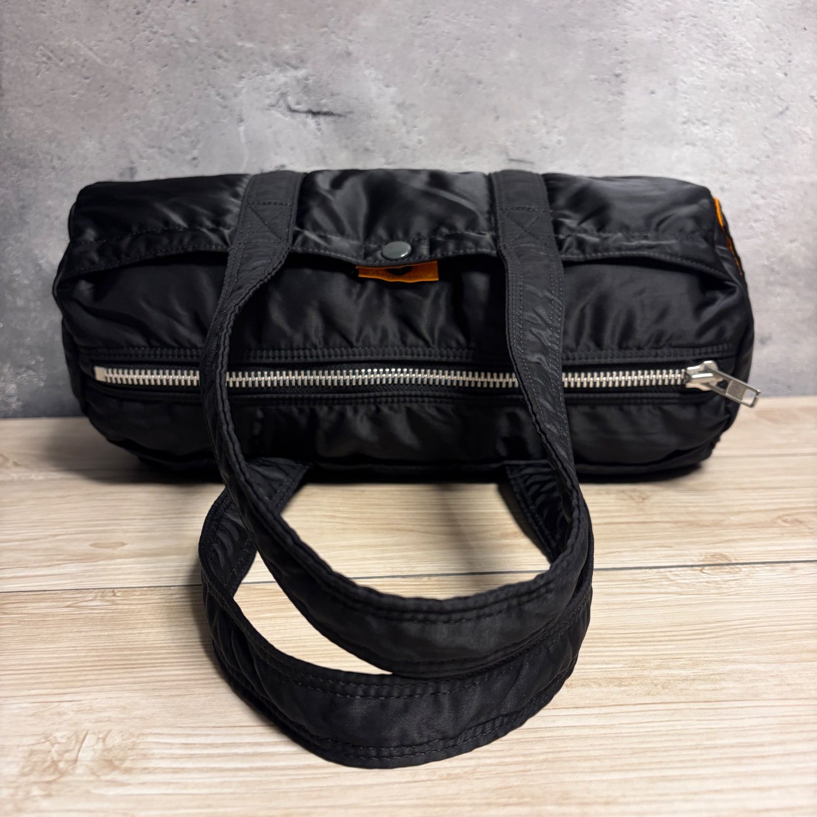 極上品　PORTER　ポーター　タンカー　ミニボストンバッグ　Lサイズ　ブラック PORTER TANKER ミニボストンバッグ L ブラック ポーター タンカー