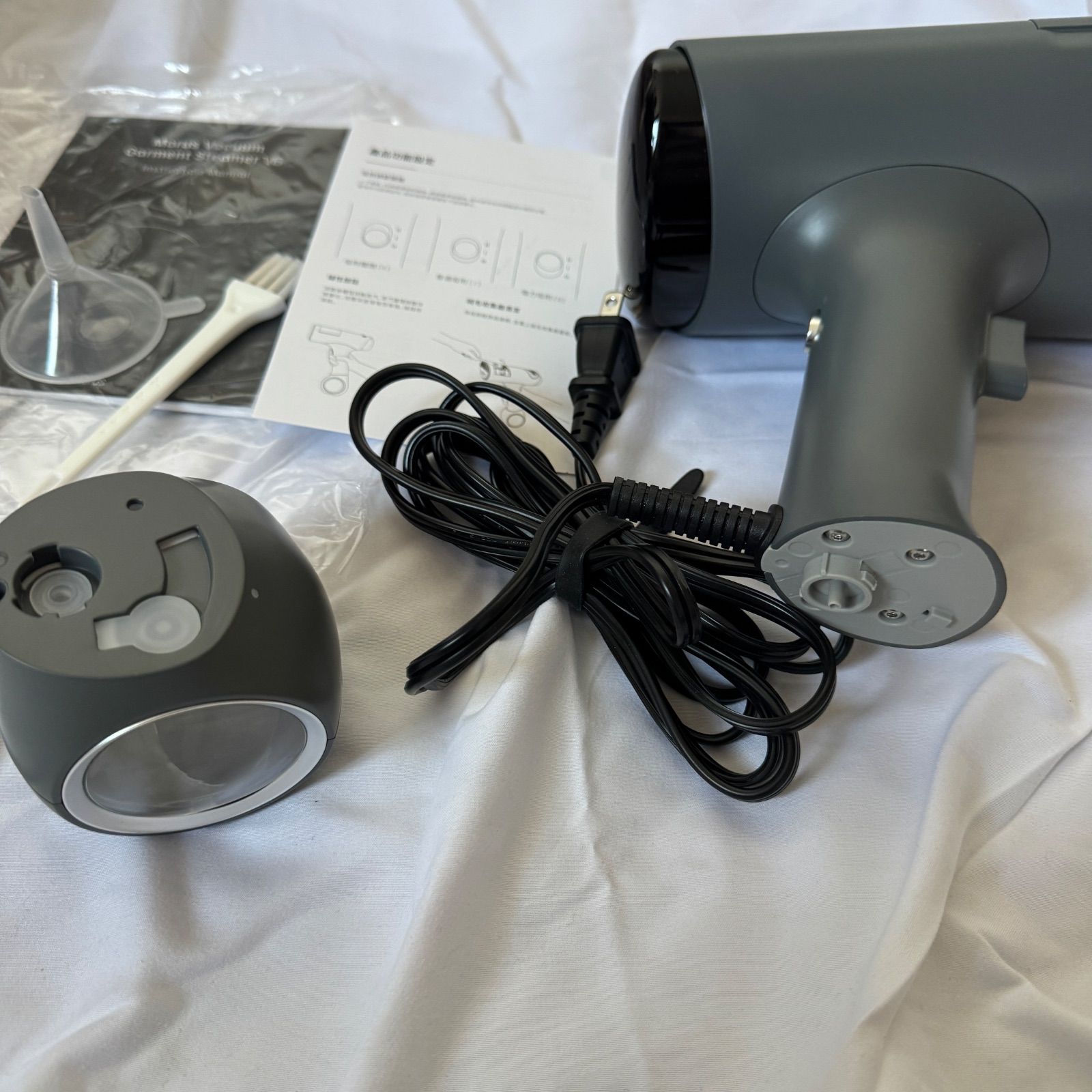 Morus V6 衣類スチーマー スチームアイロン 吸着式 アイロン台いらず