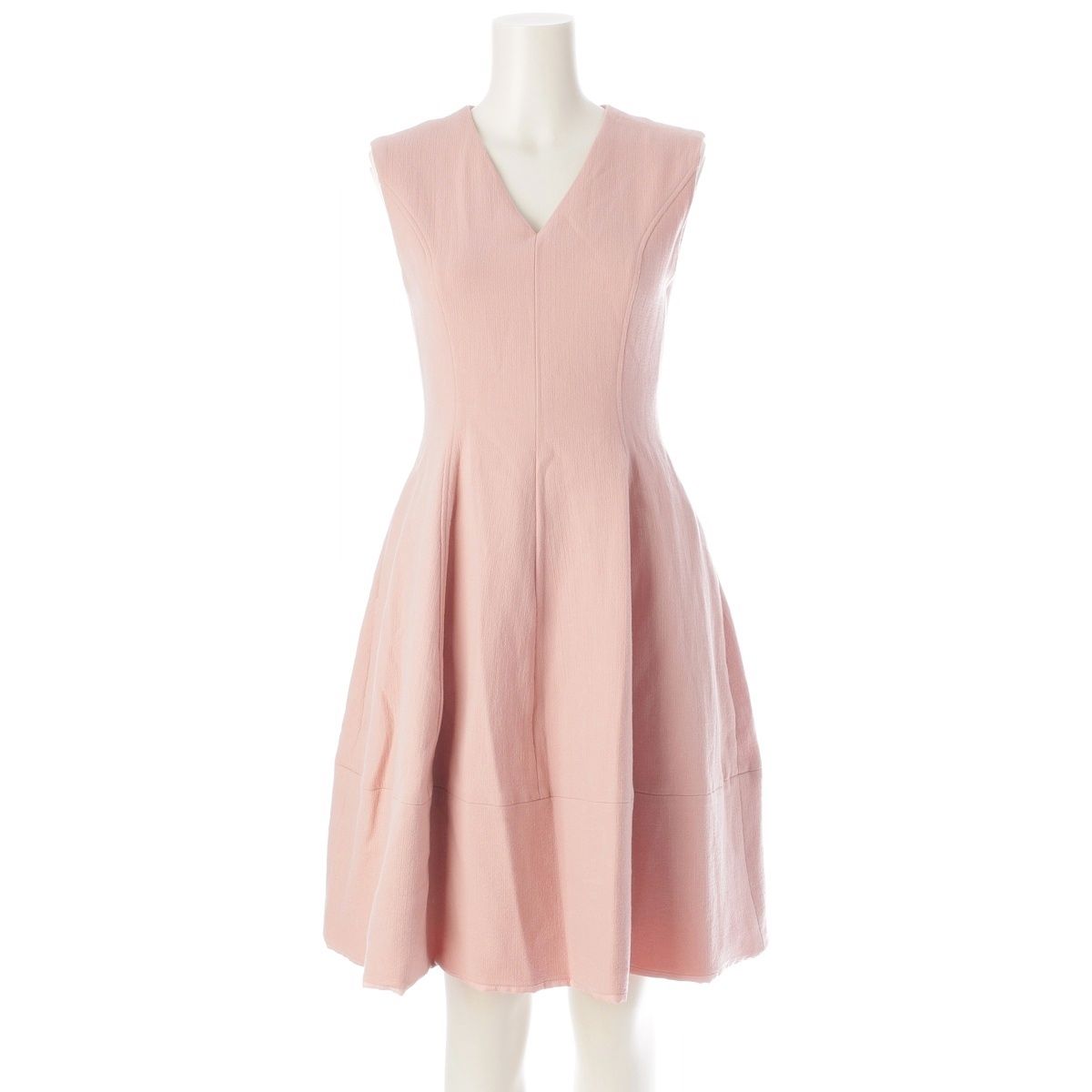 フォクシー V Baron Vバロン ドレス ウール フレア ノースリーブ