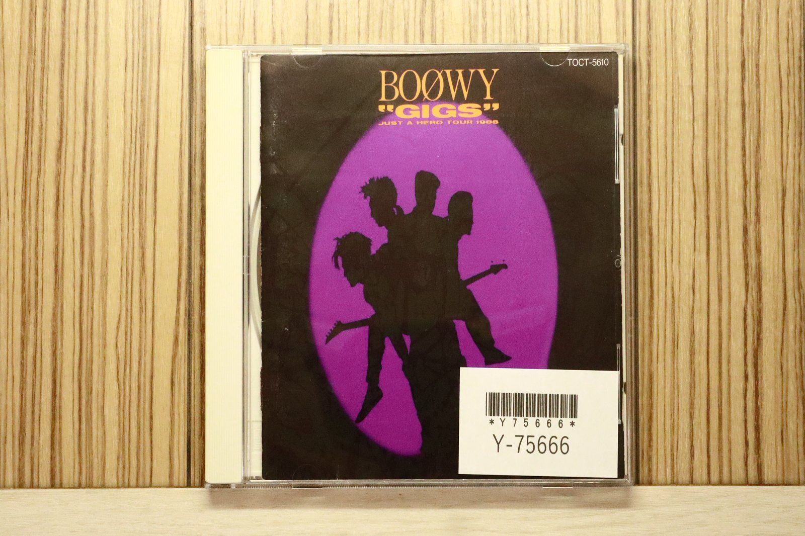 国内盤CD☆ボウイ /BOOWY □ GIGS ― JUST A HERO TOUR 1986 【TOCT5610