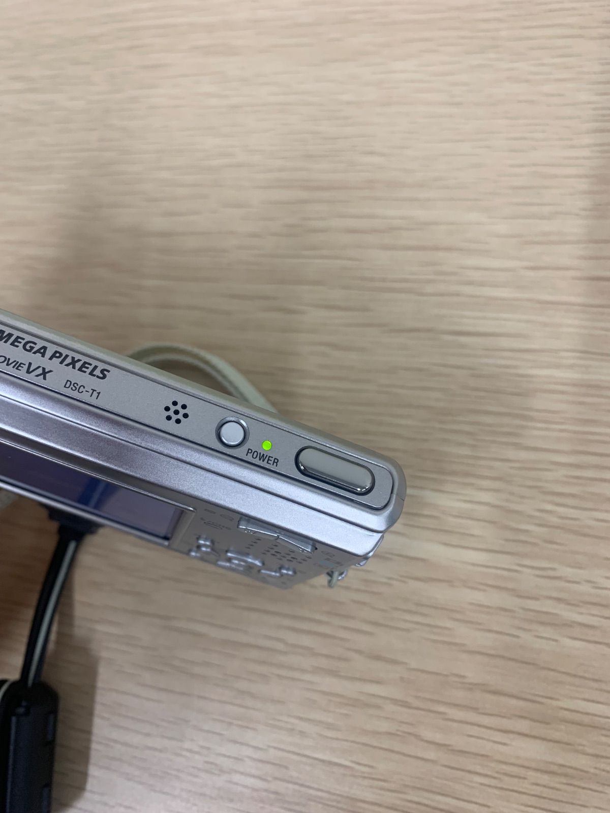 3【通電動作確認済み】ソニー SONY Cyber-shot DSC-T1 シルバー