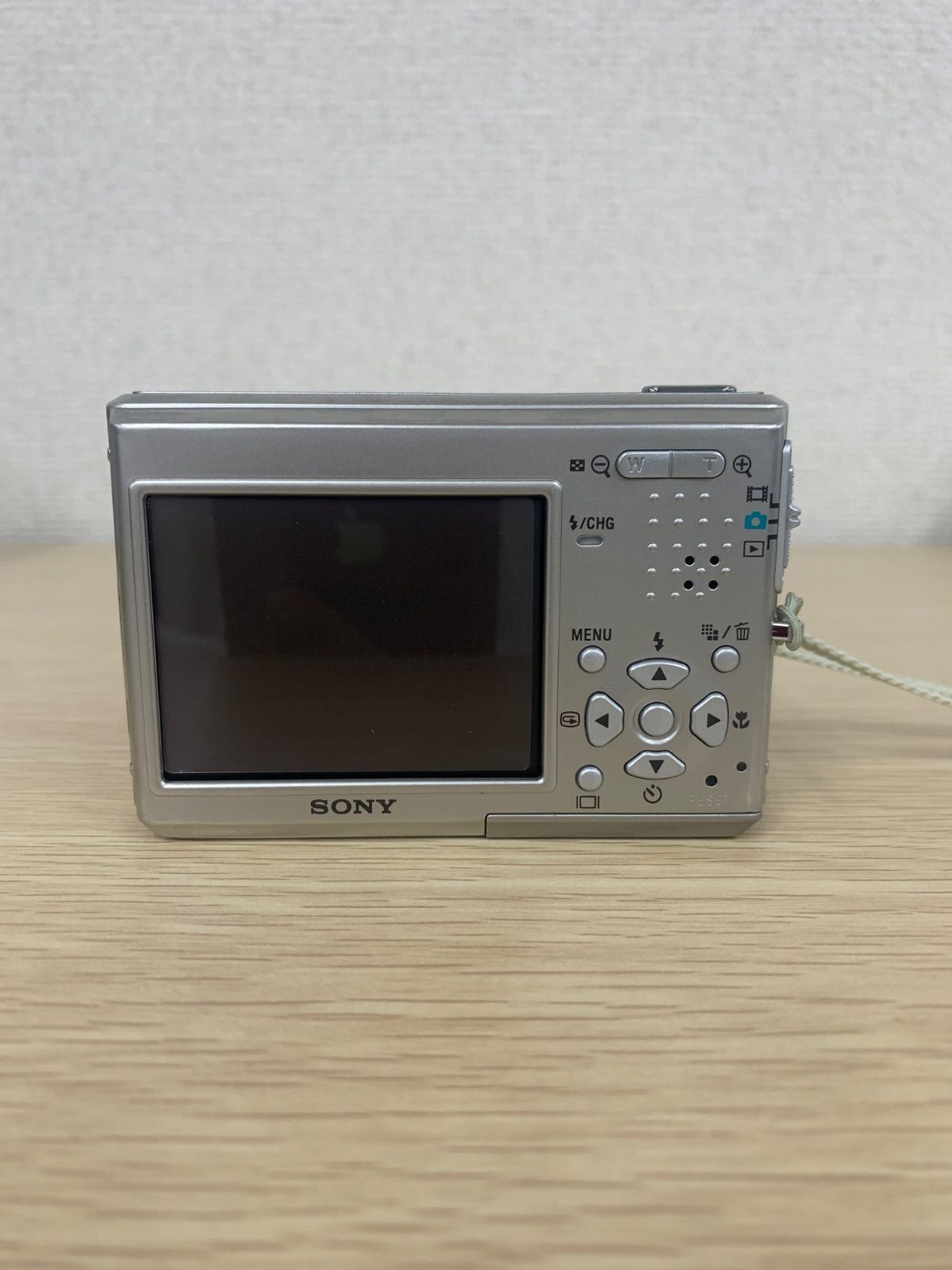 3【通電動作確認済み】ソニー SONY Cyber-shot DSC-T1 シルバー
