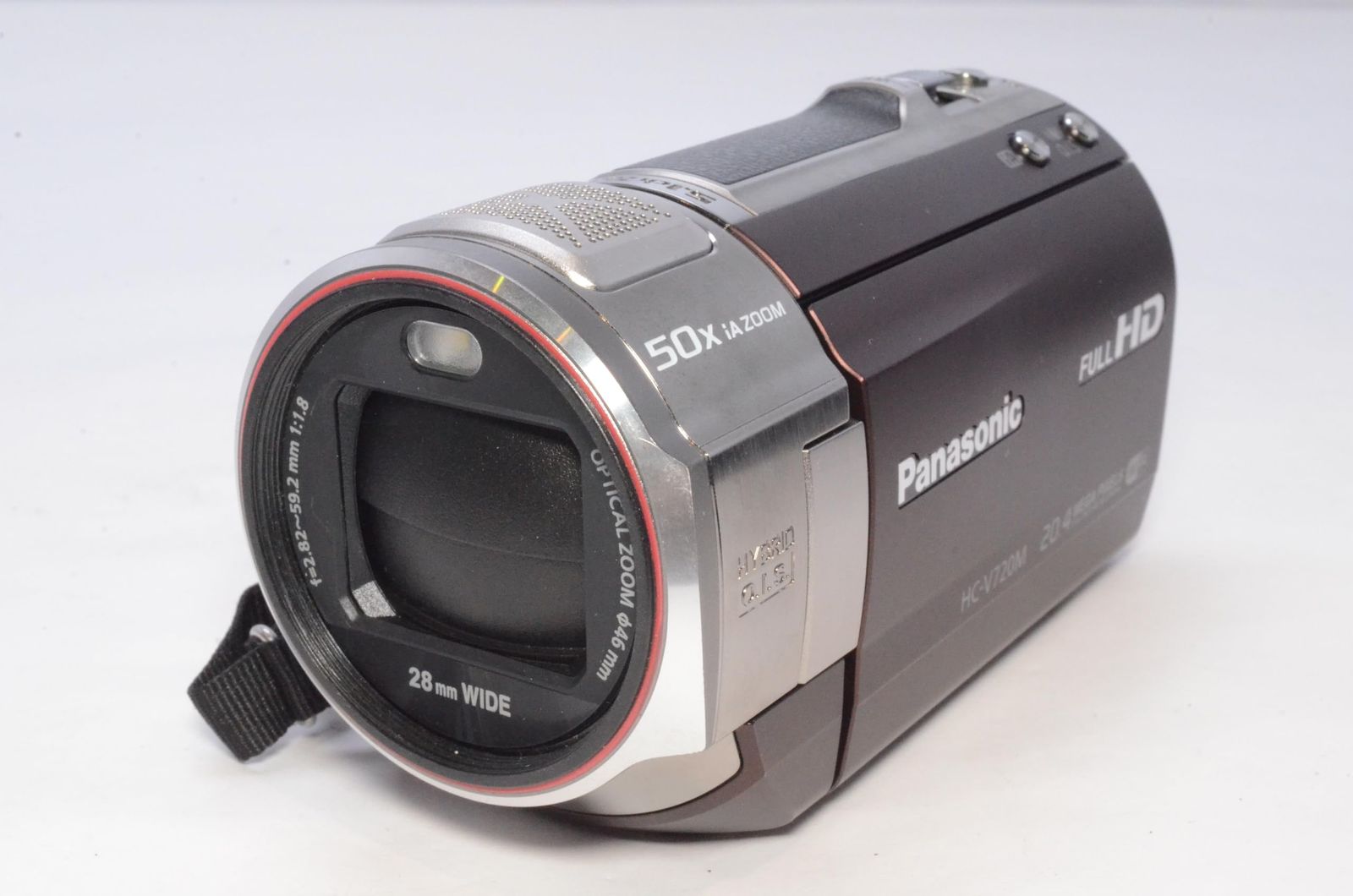 元箱、使用説明書付き良品】Panasonic パナソニック HC-V720M ブラウン