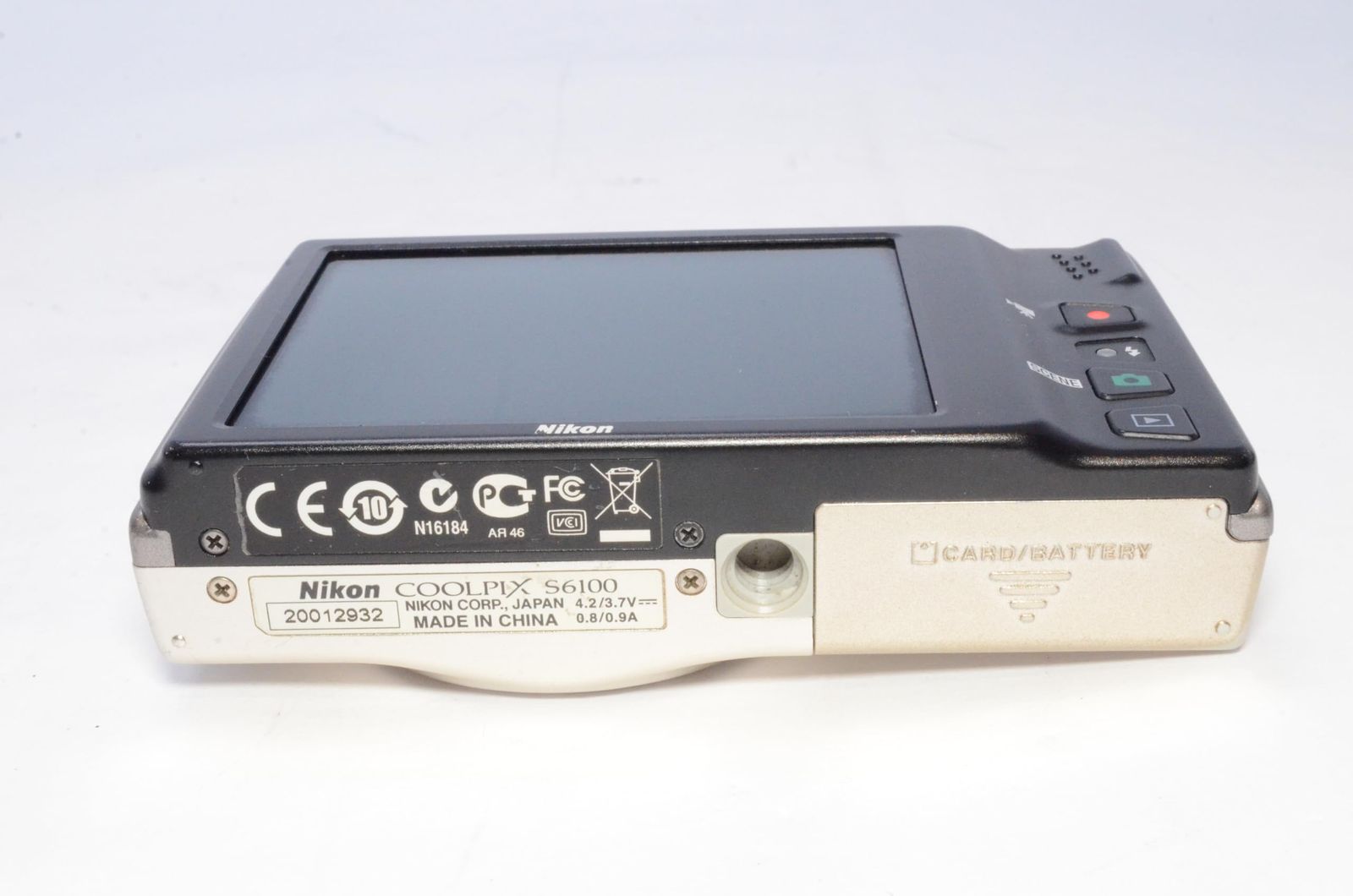 元箱、使用説明書付き】Nikon ニコン COOLPIX S6100 シャンパン