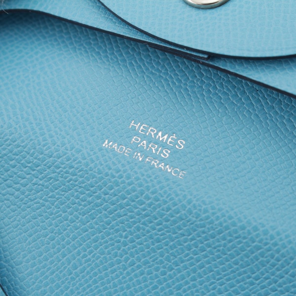 エルメス バスティア エプソン 小銭入れ コインケース W刻印 ライト