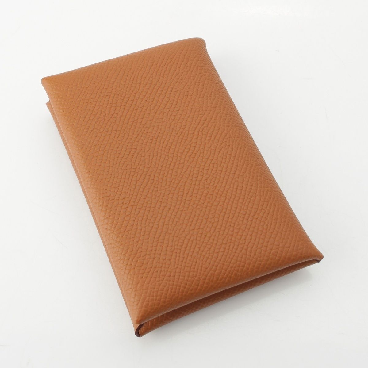 エルメス カルヴィ デュオ エプソン B刻印 カードケース ゴールド