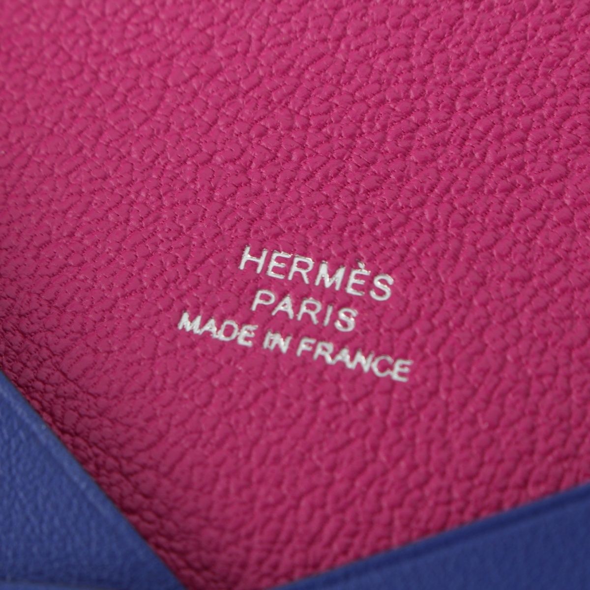 エルメス カルヴィ ヴェルソ スイフト シェーブル カードケース B刻印