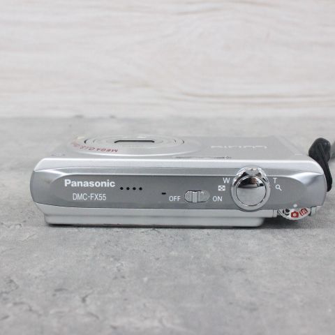 行董】完全ジャンク パナソニック DMC-FX55 シルバー コンデジ