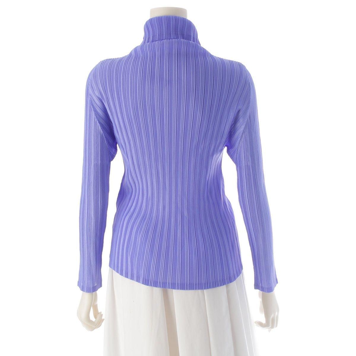 美品イッセイミヤケ FATE数字柄プリーツ加工ボトルネックトップス 美品イッセイミヤケ FATE数字柄プリーツ加工ボトルネックトップス