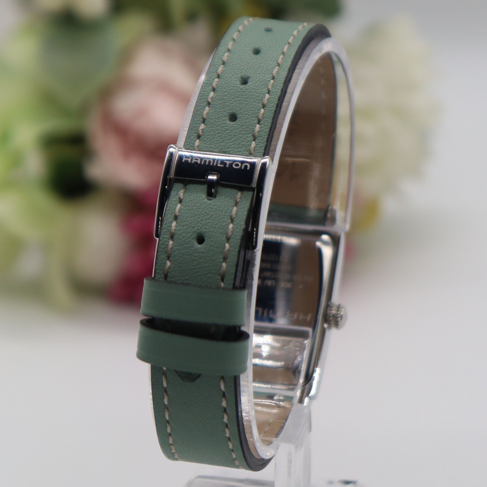 HAMILTON ハミルトン H112210 クォーツ スクエア スモセコ ローマン