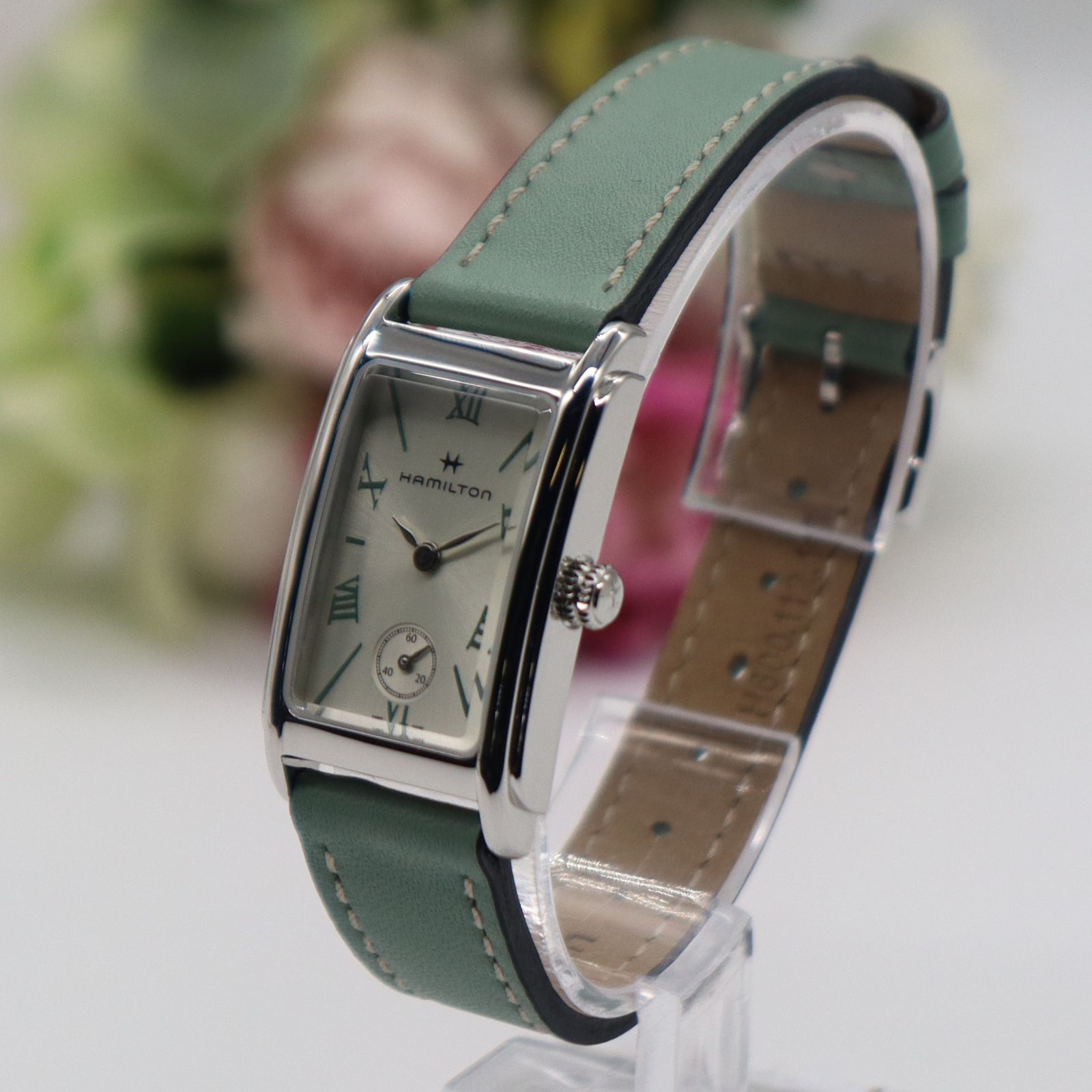 HAMILTON ハミルトン H112210 クォーツ スクエア スモセコ ローマン