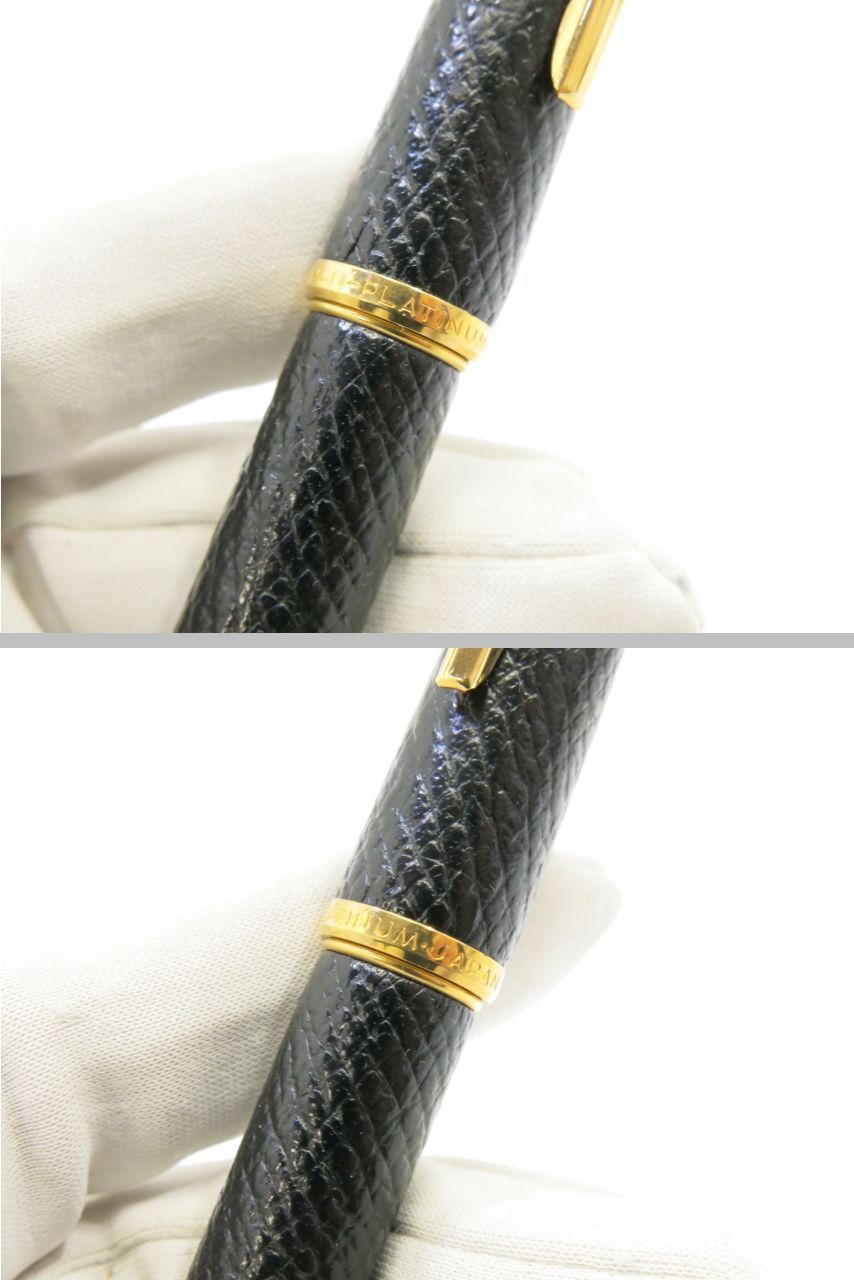  ♥ プラチナ 万年筆 ペン先14 K 黒 その他 文房具 事務用品