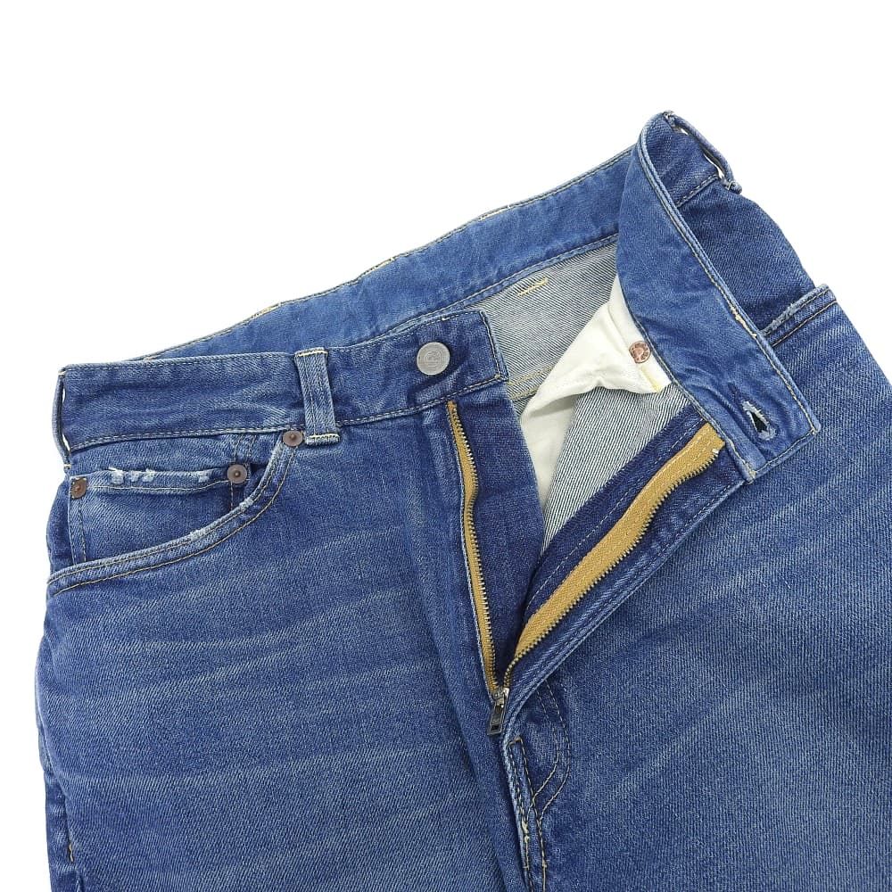 45R フォーティファイブ アール ツイードデニムストレッチの桃比女