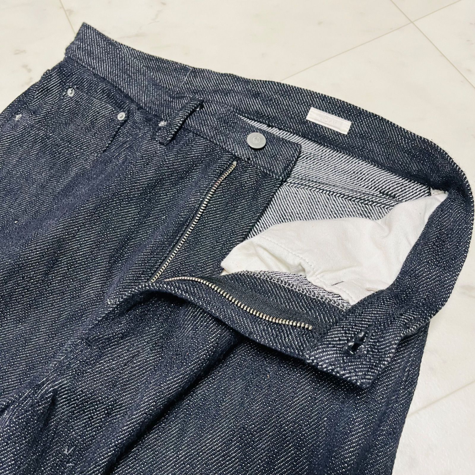 LIDNM リドム im24ss 10567 XXスラブバギー デニムパンツ ワイドパンツ 