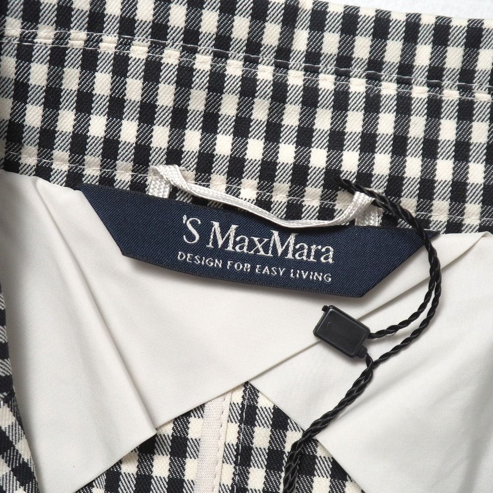 □美品□S Max Mara エス マックスマーラ テーラードジャケット サイズ