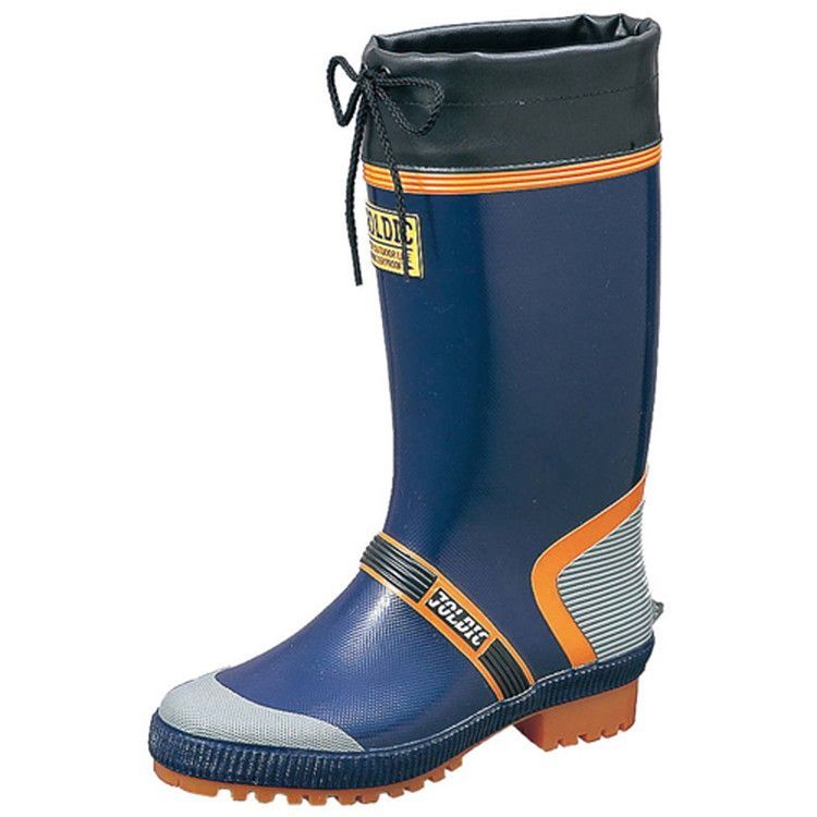 【送料無料】福山ゴム(フクヤマ) ジョルディック(作業用長靴)DX-2 ネイビー 26.0cm