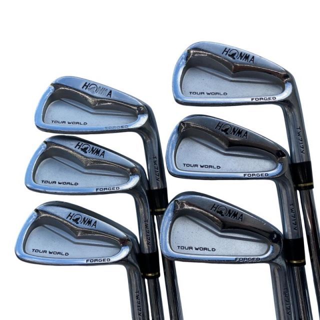 中古】 本間ゴルフ TOUR WORLD TW717V FORGED 6S アイアンセット IR NS