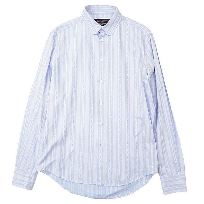 LOUIS VUITTON ルイ・ヴィトン 長袖シャツ 2019AW LV ロゴ チェーン